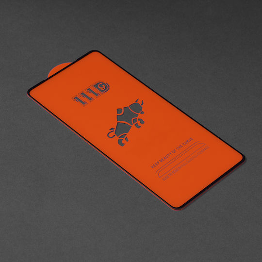 Techsuit 111D Full Glue Full Face Tempered Glass Μαύρο (Oppo Reno8 T)