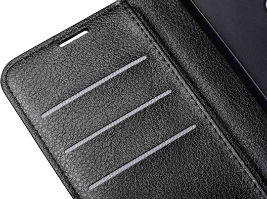 Naxius Book Cover Synthetic Leather Black (Galaxy S10e)