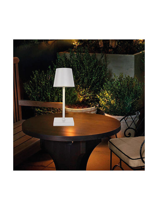 Eurolamp Outdoor Floor Lamp LED 3.5W with Warmes Weiß Light IP54 Weiß