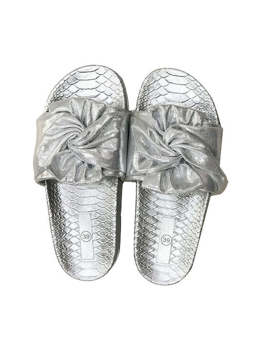 Ustyle Women's Slides Silver YH-035