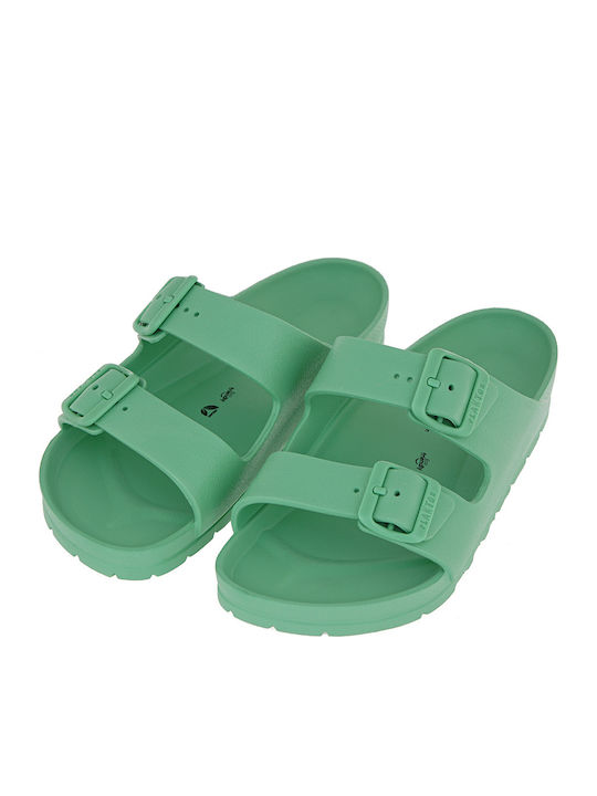 Wanda Slapi Bărbați Flip Flops Turcoaz