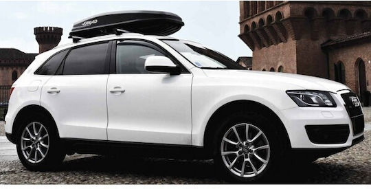 Farad Farad Dachboxen für Autos mit Doppelseitiges Öffnen 400lt Schwarze Matt
