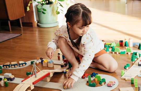 Plan Toys Rennstrecke für 3++ Jahre 6301