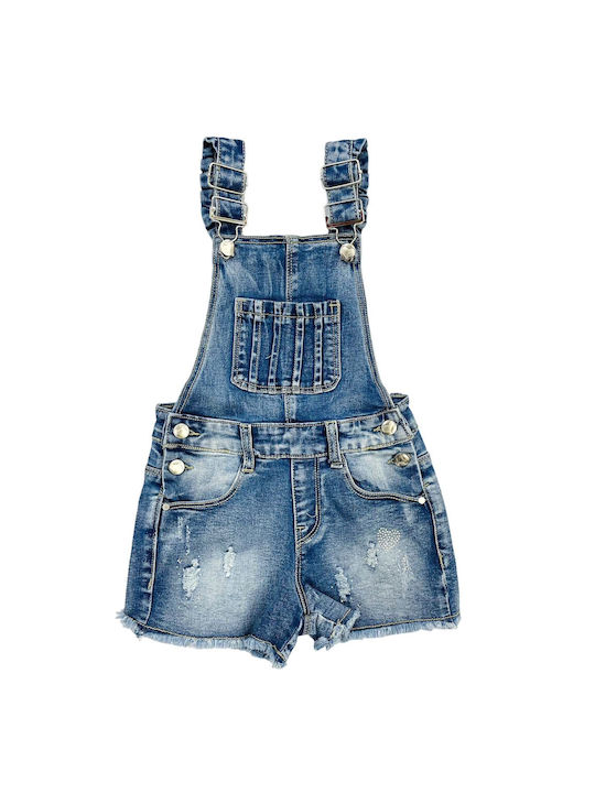 Joyce Kids Denim Overall Blue