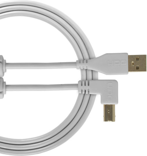 UDG 2m USB 2.0 Cable A-Male to B-Male White (U95002WT)