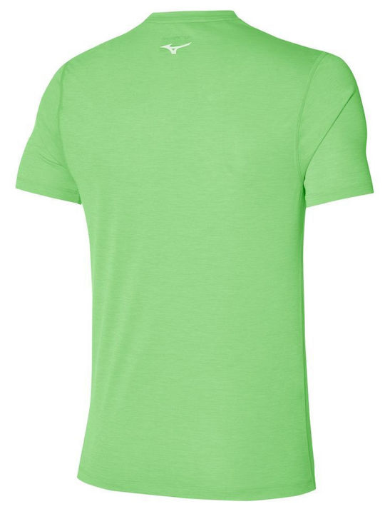 Mizuno Impulse Core Light Bărbați T-shirt Sportiv cu Mânecă Scurtă Verde