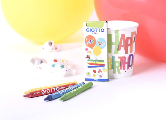 Giotto Party Gift Box Crayons Set 4 Colours