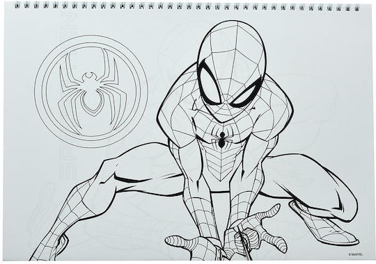 Gim Drawing Pad Spiderman 1pcs