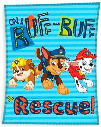 Aymax Pătură Pătuț Paw Patrol 100x140 cm