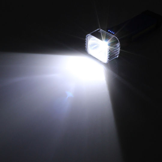 Factory Wiederaufladbar Taschenlampe LED Doppelte Funktion CB-888 Blau