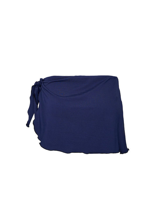 SugarFree Kids Skirt Solid Blue Παρεό