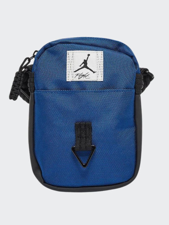 Jumpman Flight Control Ανδρική Τσάντα Ώμου / Χιαστί Μπλε