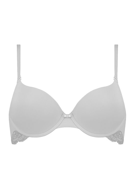 Lovely Micro Bra with Light Padding Underwire White