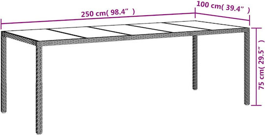 Garten- und Outdoor-Möbelsets Speisesaal 9 Stück Schwarz mit Kissen