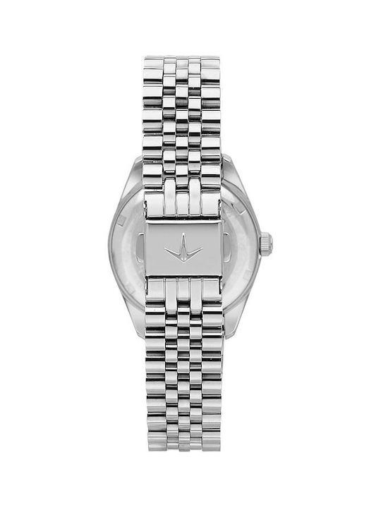 Lucien Rochat Γυναικείο Ρολόι 32mm Μπαταρίας με Ασημί Μεταλλικό Μπρασελέ