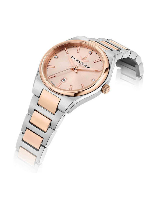 Lucien Rochat Watch with Silver Metal Bracelet