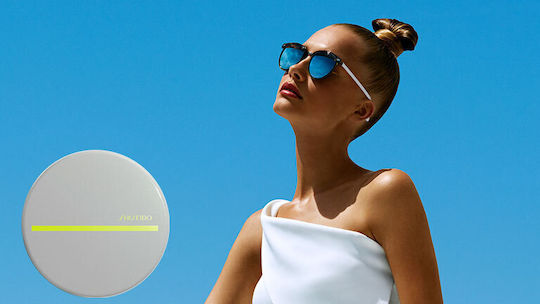 Shiseido Sports BB Compact Pudră Solară Compactă Rezistentă la Apă pentru Față SPF50 cu Pigment Mediu 12g