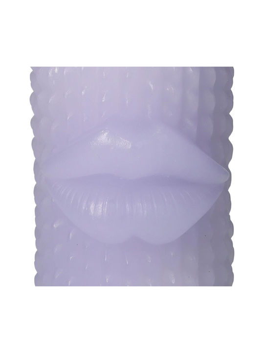 ArteLibre Dekorative Lila Kerze 490gr