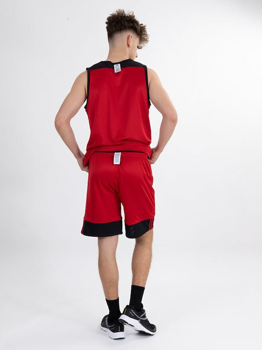 3G Speed Reversible Мъжка Бермуда Black/Power Red