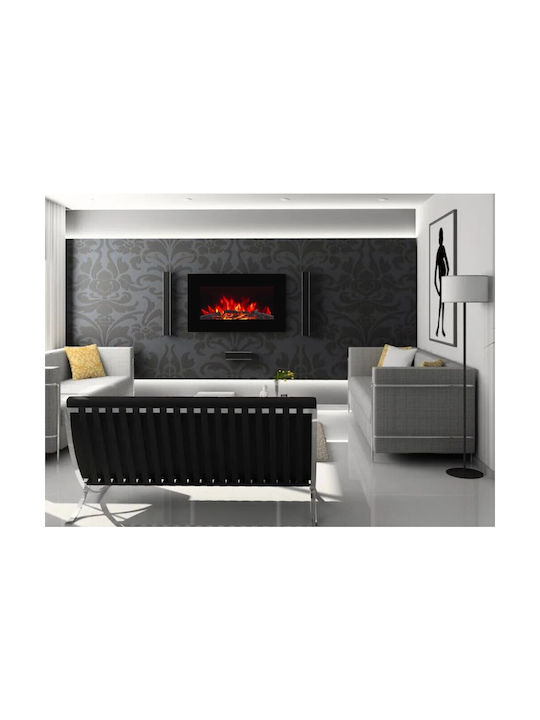 Hitense HSW-4K200F Limitierte Edition Wandmontiertes Elektrisches Kamin 2000W 91x48cm