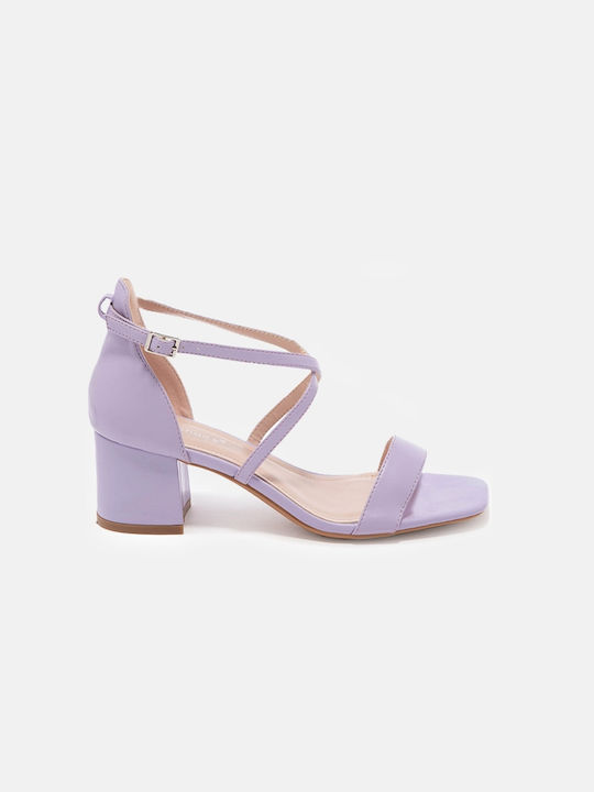 InShoes Damen Sandalen in Lila Farbe