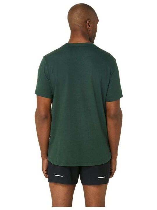 ASICS Ανδρικό T-shirt Κοντομάνικο Πράσινο
