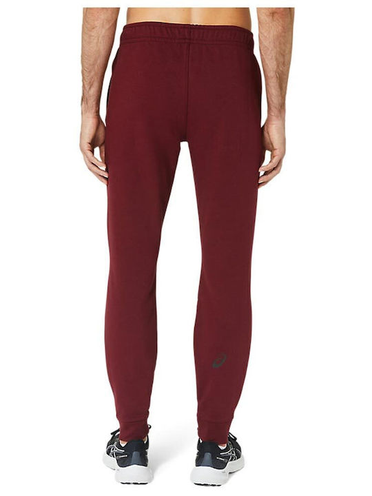 Sweatpants with Elastic Burgundy