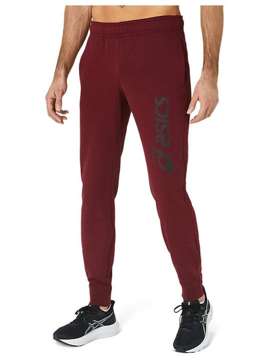 Sweatpants with Elastic Burgundy