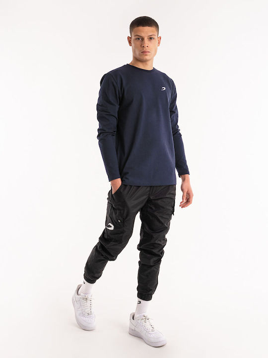 Men's Long Sleeve Blouse Boxraw Strike - Navy