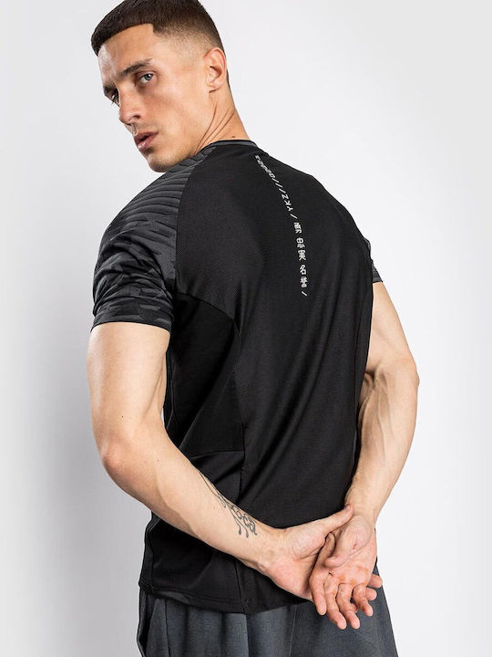 Herren Kurzarmshirt Venum YKZ21 - Schwarz/Schwarz