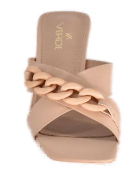 Verde Women's Sandals Beige