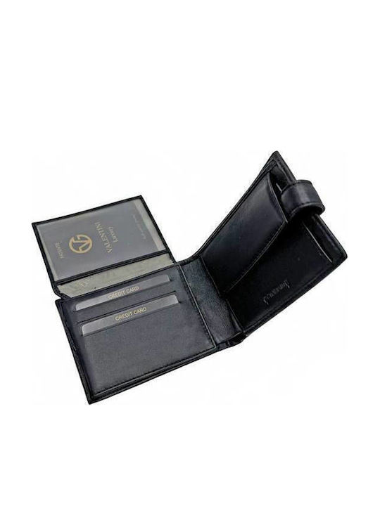 Leather Men's Wallet Classic Black