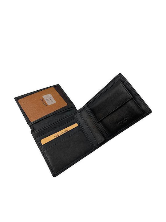 Leather Men's Wallet Classic Brown