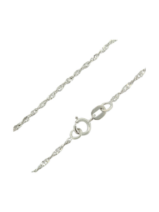 Fa Cad'oro Cruci Aurora Alb 18K