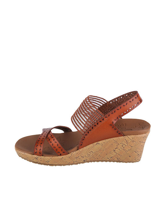 Beverlee Women's Platform Shoes Brown