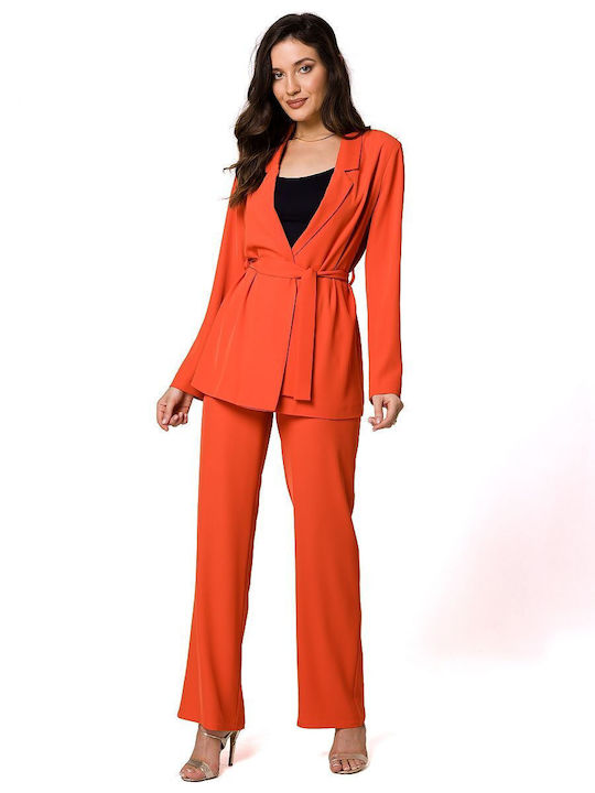 Makover K161 Damen Blazer Orange