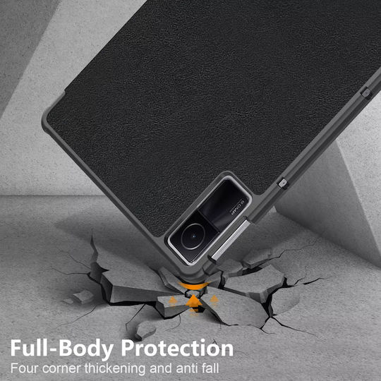 Techsuit FoldPro Flip Cover Μαύρη (Redmi Pad 10,61)