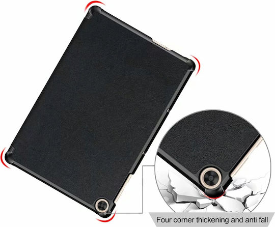Techsuit FoldPro Flip Cover Μαύρη (MatePad T10/T10s)