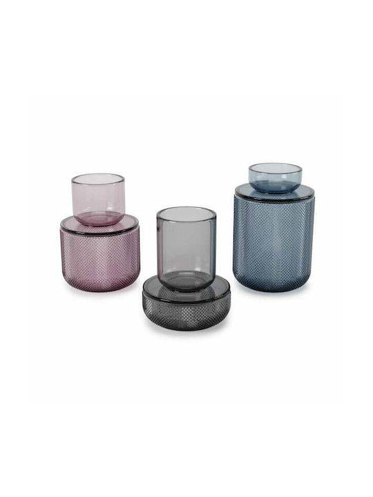 Umbra Decorative Vase Allira Blue 10.8x10.8x15.9cm