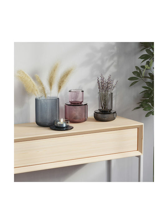 Umbra Decorative Vase Allira Blue 10.8x10.8x15.9cm