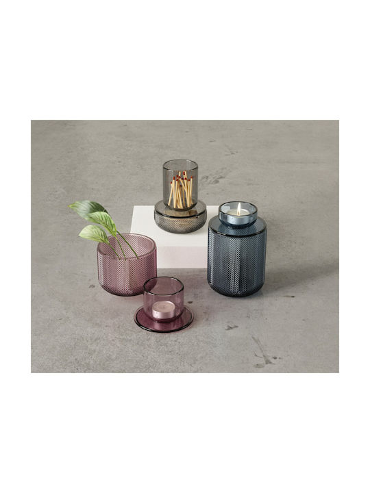 Umbra Decorative Vase Allira Blue 10.8x10.8x15.9cm