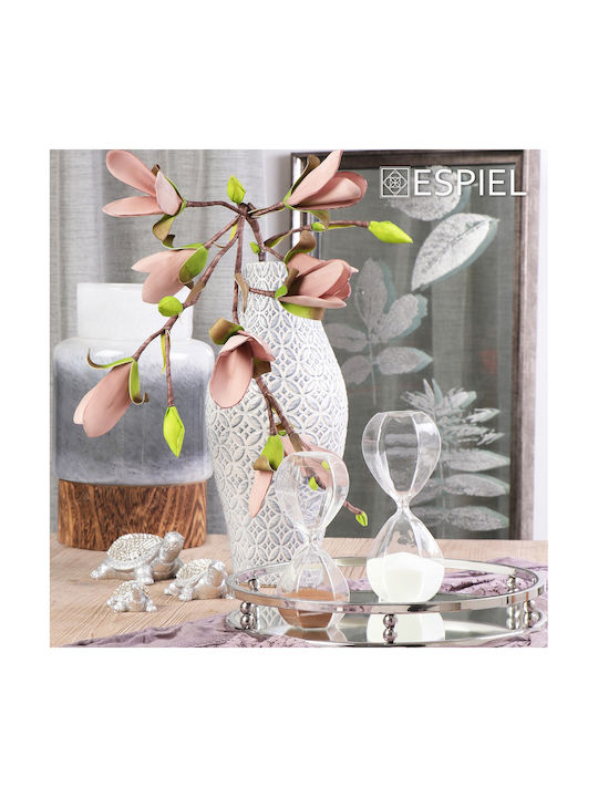 Espiel Decorative Vase Gray 17x17x38cm