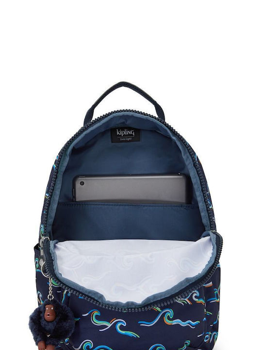 Kipling Seoul School Bag Backpack Elementary, Elementary Fun Ocean 14Liters
