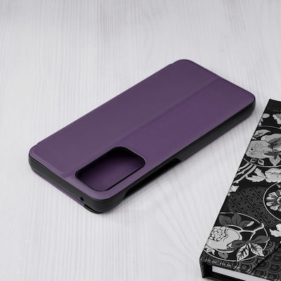 Techsuit eFold Series Carte Piele artificială Violet (Galaxy A33 5G)