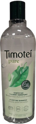 Timotei Pure Shampoos Wiederaufbau/Ernährung für Alle Haartypen 1x400ml