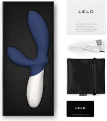 Lelo Loki Wave 2 Πρωκτικός Δονητής Base Blue 9.1cm