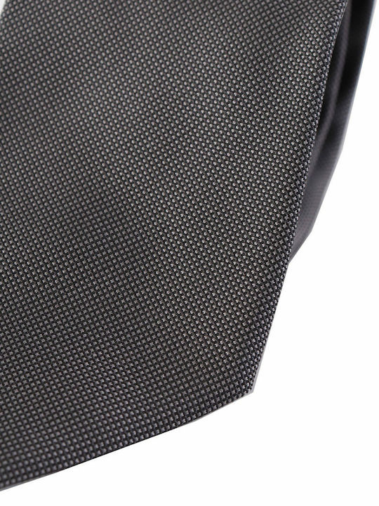 Hugo Boss Herren Krawatte Seide Gedruckt in Gray Farbe