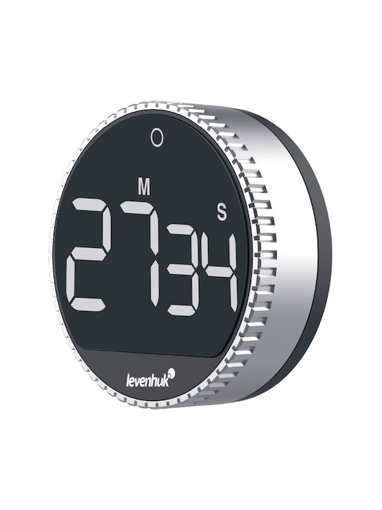 Levenhuk Levenhuk Tischuhr Digital Metallisch Schwarze 81390