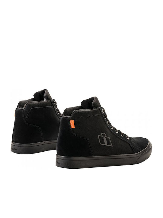 Icon Carga CE Stealth Din piele Negre
