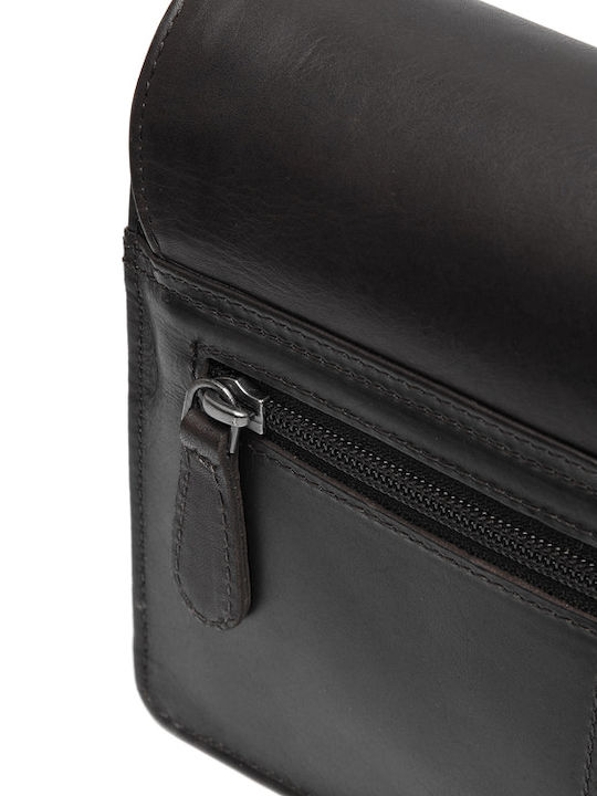 Leather Men's Bag Shoulder / Crossbody Black